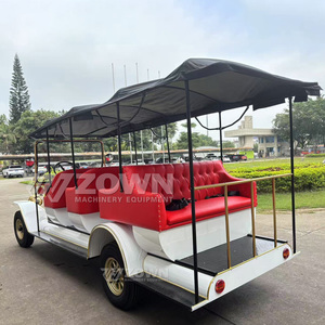 Creative Design <b>Cheap</b> Electric Classic Vintage Car Electric Classic Car Long Battery Life for Scenic Tour Classic Vintage Car - Product Image 4