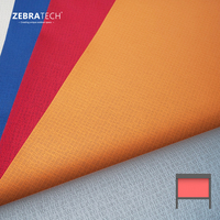 Tela para Exteriores Impermeable, Ignífuga, Resistente al Sol, Antipilling, con Diseño de Espiga y Puntos, para Green Guard, Cumple con NFPA 701, para Uso Marino y Junto a Piscinas