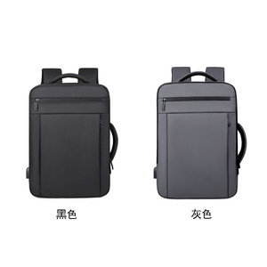 Men's Multi-Functional Waterproof <b>Backpack</b> New Style Simple Commuter Business <b>Laptop</b> Bag for Outdoor Travel - Product Image 2