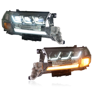 AURON ใหม่ 32V 60W LED ชิปไฟหน้าสำหรับโตโยต้า แลนด์ ครุยเซอร์ รีทรอฟิต อัพเกรด 6000K แสงสีขาว 2016-2021 โคมไฟ LC200 - Product Image 1