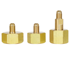 Nouvel adaptateur réducteur en laiton forgé sur mesure 32, 1/4 flexible, basse pression, résistant à la corrosion pour raccordement - Product Image 1