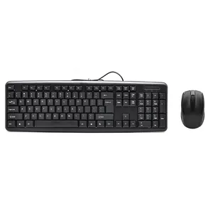 Wired USB Multimedia keyboard KB520+ 3D OPTICAL Wired MOUSE KM602