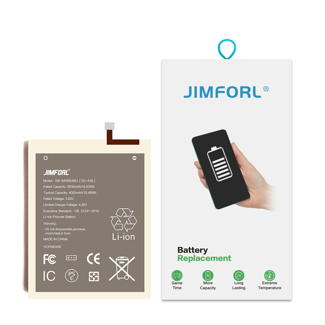 OEM 3900mAh EB-BA505ABU Battery for Samsung Galaxy A30 Replacement Li-ion Mobile Phone Battery Factory Supply