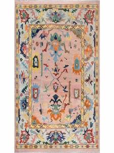 Luxury Modern Wool Oushak Carpet Hand Knotted Turkish Area Rug Custom Design Eco-friendly Non-Slip for Home Hotel Office - Product Image 3