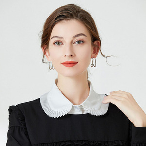 Ropa Peter Pan Collar Camisa Cuello Accesorios Collares <span class=keywords><strong>falsos</strong></span> Turn Down Blusa Collar de muñeca falsa - Product Image 5