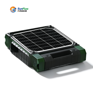 Ventilateur de camping portable à énergie solaire BC avec lampe LED et charge Type-C, idéal pour les situations d'urgence en extérieur - BCSF-01 Hi - Product Image 4