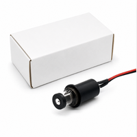 ZhonNa 360 °   Module de lentille de niveau laser rotatif à ligne conique, boîtier en alliage de magnésium et d'aluminium avec accessoires de tube en verre optique
