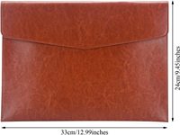 Sac de documents professionnel en cuir PU A4 avec logo personnalisé, grande capacité, mallette étanche, impression numérique, marque OEM&ODM