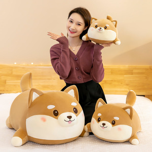 Peluche adorable Shiba Inu & <span class=keywords><strong>Corgi</strong></span>, coussin de lit super doux en duvet et coton, 40-70cm, pour garçons et filles - Product Image 2