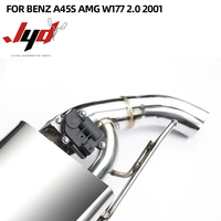 Système d'échappement Catback à double valve électronique en acier inoxydable 304 pour Mercedes Benz W177 AMG A45/A45S 2001 2.0T