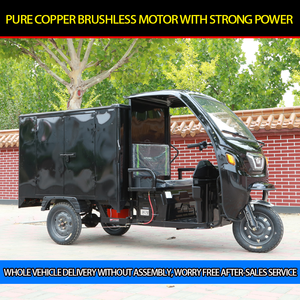 Triciclo Eléctrico <span class=keywords><strong>de</strong></span> <span class=keywords><strong>Carga</strong></span> con Carrocería Cerrada <span class=keywords><strong>de</strong></span> 60v72V, Triciclo <span class=keywords><strong>de</strong></span> Motor Eléctrico Usado para Entrega <span class=keywords><strong>de</strong></span> <span class=keywords><strong>Carga</strong></span> <span class=keywords><strong>de</strong></span> 3 Ruedas - Product Image 3