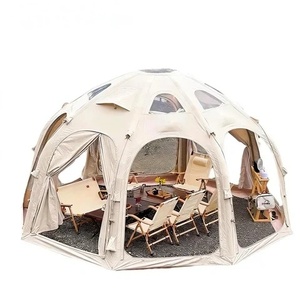 <span class=keywords><strong>Tente</strong></span> <span class=keywords><strong>gonflable</strong></span> de camping en plein air Da Niu, <span class=keywords><strong>tente</strong></span> en coton en forme de boule, 3-<span class=keywords><strong>5</strong></span> <span class=keywords><strong>personnes</strong></span>, imperméable, quatre saisons, protection UV portable - Product Image 1