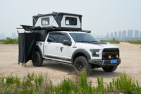 Carpa de Techo Rígido Overland 2026, Diseño Moderno y Ligero, Carpa Desplegable para Camioneta, Impermeable, para 2-3 Personas