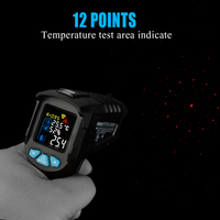 Précision de 2% -50~550 ° Thermomètre infrarouge intelligent sans contact en degrés Celsius, contrôleur de température, thermomètre numérique industriel