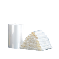 Sacs thermorétractables en plastique POF transparent personnalisés pour l'emballage, film thermorétractable en polyoléfine transparent