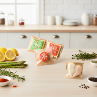 Avec impression personnalisée Sac d'emballage pour biscuits Sac à bonbons Transparent OPP Plastique alimentaire Stand up Pouch Carton Emballage PO ISO9001:2008