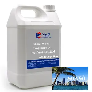 New Hotel Miami Vibes Fragrance Oil For Aroma Scent Reed Diffuser Perfume Oils Room Car Air Freshener