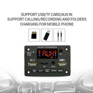 Bộ USB BT 5.0 Không Dây Màu Xanh Dương Răng Bộ Giả<span class=keywords><strong>i</strong></span> Mã Mô-đun Máy Nghe Nhạc MP3 Bảng Mạch Giả<span class=keywords><strong>i</strong></span> Mã Placa 5V-32V - Product Image 2