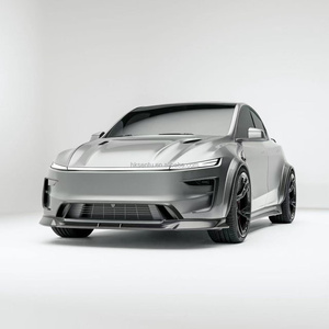Kit de Carrocería de Fibra de Carbono para Tesla Model Y, Difusor Delantero RZ, Alerón, Capó, Pasos de Rueda, Accesorios para Model Y - Product Image 3