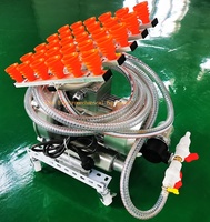 Machine de transfert d'œufs motorisée à ventouses à aspiration, à utilisation simple, avec table de visionnage pour boulangerie