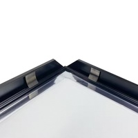 Marco de Aluminio para Letreros de Tamaño Personalizado, Extrusión de Aluminio para Pósteres, Letrero Luminoso con Marco de Aluminio