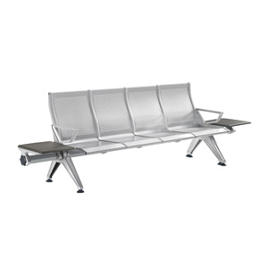 Sillas de Espera Yijiahao de Aleación de Aluminio con Portaequipajes para Uso Público en Exteriores - Product Image 4