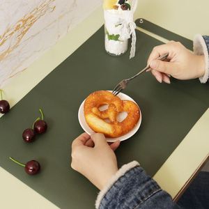 Non-Slip PU Leather <b>Desk</b> Mat Double-sided <b>Desk</b> <b>Pad</b> Protector Waterproof <b>Desk</b> Writing <b>Pad</b> - Product Image 2