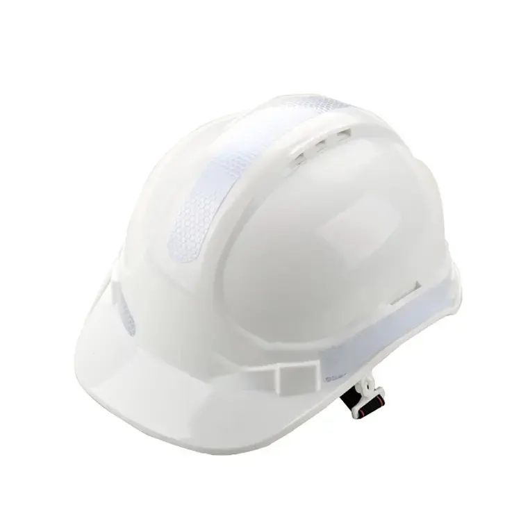 อเมริกันความปลอดภัยหมวกกันน็อค CE EN397สะท้อนแสงหมวกนิรภัย W-018 R แถบแฟลชหมวกกันน็อค