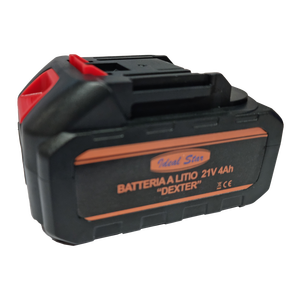 BATERÍA DE REPUESTO PARA MOTOSIERRA INALÁMBRICA DEXTER CARDINALE 21V - 4.0Ah - Product Image 1