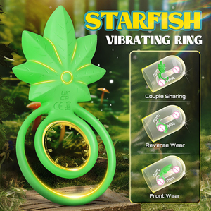 Wholesale manufacturers uniquely designed waterproof <b>vibrating</b> double-ring masturbation device is not easy to sew male penis toy - Product Image 6