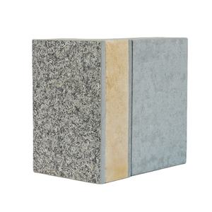 Hormigón prefabricado de alta calidad, fibrocemento ignífugo, aislamiento térmico decorativo, paneles sándwich de PU para pared Exterior, tableros - Product Image 2