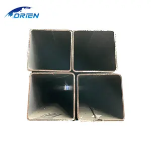 Good Quality 1'' 2'' 2 1/2'' 6'' 8'' Carbon Steel Square Tupe Pipe For Low-Pressure Fluid Rectangular Square Tube