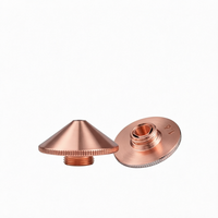Pièces d'équipement laser à buse simple couche, diamètre D28mm M14mm H15mm, buses laser standard