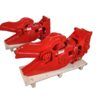 Cisaille hydraulique monocylindre en gros à rotation 360° pour coupe de ferraille, pour excavatrice de 10-15 tonnes, force de coupe de 85 tonnes, 12