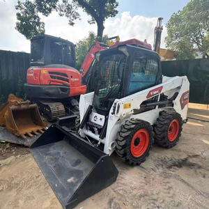 Cargadora <span class=keywords><strong>de</strong></span> Ruedas Bobcat S550 Usada con Estructura <span class=keywords><strong>de</strong></span> Acero Reforzada y Brazo <span class=keywords><strong>de</strong></span> Elevación Sólido para Construcción en América - Product Image 1