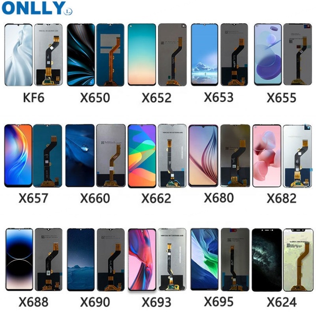 Crown Phone Lcd Display Screen Touch for Tecno Infinix Display X650 X657 X688 Bd3 Kf6 Kf7 for Tecno Infinix Itel Screen