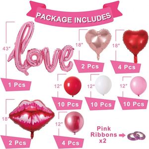 Saint Valentin 2025 Novelty Romantic Creative Globos Latex <b>Balloon</b> Wedding Party <b>Decorations</b> Props - Product Image 5