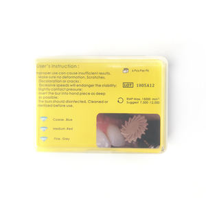 Kit de roues de polissage en résine <span class=keywords><strong>composite</strong></span> dentaire polisseuse diamantée à dents flexibles en spirale RA Burs - Product Image 6