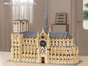 BaKa nouveau modèle 33213 vue sur la rue cathédrale à Paris briques Architecture modèle jouets éducatifs pour cadeaux ensembles de blocs de construction - Product Image 6