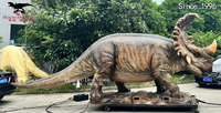 Modèle de dinosaure animatronique grandeur nature électrique pour parc à thème, centre commercial, décoration