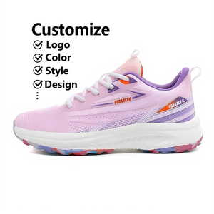 Scarpe da Corsa Personalizzabili per <span class=keywords><strong>Uomo</strong></span> con Lacci, Ammortizzazione, Tomaia in Rete, Leggere, Comode e Traspiranti per Tutte le Stagioni - Product Image 4
