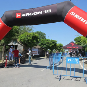 Tùy chỉnh bơm hơi khổng lồ không khí cổng tò vò quảng cáo Inflatable Race bắt đầu kết thúc vòm - Product Image 4