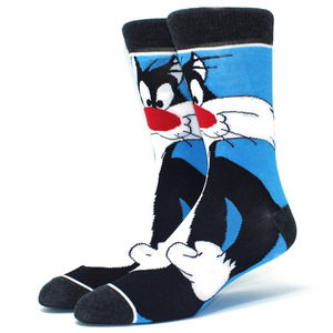 Ventes Chaudes Chaussettes Montantes en Coton Anime pour Hommes, Chaussettes Fantaisie à Motifs <span class=keywords><strong>Bande</strong></span> Dessinée, Chaussettes Amusantes et Tendance pour Hommes et Femmes - Product Image 4