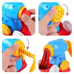 Hot Bán Trẻ Em Của 12-Màu Sắc Chơi Bột Đồ Chơi Thiết Lập Sáng Tạo Vui Vẻ Tự Làm Nhựa Mì Máy <span class=keywords><strong>OEM</strong></span> Odm Đất Sét Chất Liệu Cho Mô Hình - Product Image 6