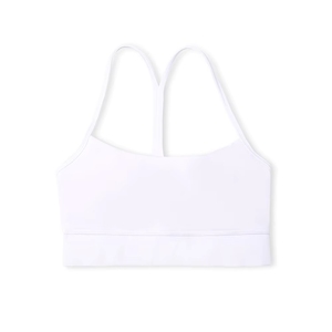 Wholesale Spring and Summer Nude Thin <strong>Straps</strong> Fitness <strong>Bra</strong> Simple Back Sexy Sports Underwear Women Running Halter Yoga - Product Image 5