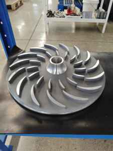 프리미엄 티타늄 터보차저 터빈 휠-튼튼한 제트 엔진 부품 - Product Image 2