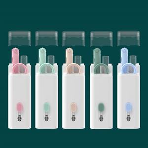 ZZhome <span class=keywords><strong>Sin</strong></span> Shine 7-en-1 Kit de brosse de nettoyage de clavier électronique Matériau en microfibre pour AirPods - Product Image 5