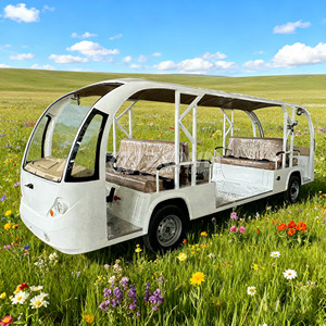 Hot Selling Classical 14-seats Electric Sightseeing Bus & Golf Carts for City Tourist Sightseeing <b>Car</b> Park Lead Acid Battery - Product Image 6