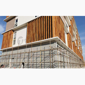 Écran pare-soleil vertical moderne en alliage d'aluminium pour fenêtres <span class=keywords><strong>Louvre</strong></span> Volets extérieurs Panneau d'aération ventilé pour façade - Product Image 6