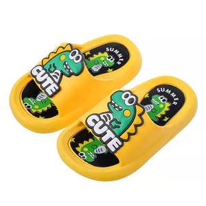 Novedad de verano, chanclas de dibujos animados para niños, zapatillas, suela blanda antideslizante, diseño de dinosaurio para interiores - Product Image 5